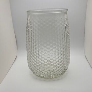 Textured Glass Vase